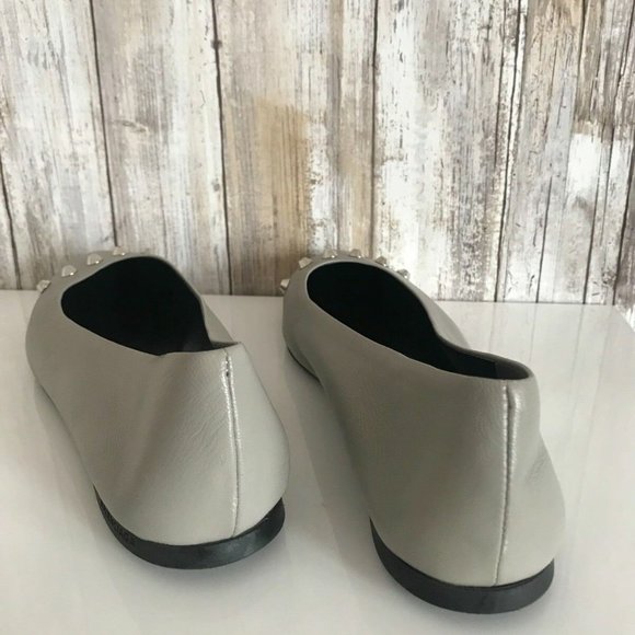 BALENCIAGA Gray 'Gris Perle' Lambskin Silver 39 - Picture 7 of 12